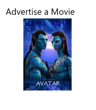 Advertise a Movie