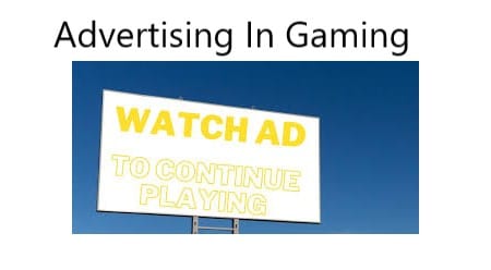 Advertising In Gaming